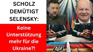 Das Ende der Ukraine Scholz verweigert Selenskyj Hilfe [upl. by Sivahc945]