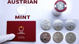 Austrian Mint  Münze Österreich  Review [upl. by Ardis]