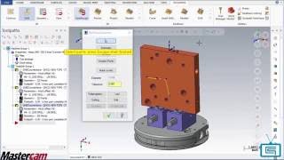 Recent Functions Tab  Mastercam 2017 [upl. by Selbbep]