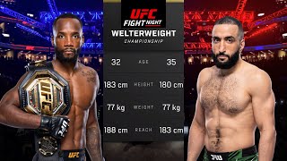 Leon Edwards vs Belal Muhammad 2 Full Fight  UFC 5 Fight Night [upl. by Clemence]