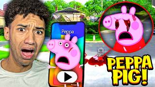 NO ESCUCHES la CANCIÓN DE PEPPA PIG al REVÈS PEPPA PIG EXE [upl. by Atews]