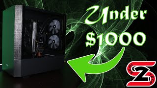 Building A Budget Gaming PC For Under 1000  Parts Listed [upl. by Analle]