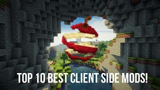 Top 10 best client side mods for Minecraft 121 [upl. by Einnij592]