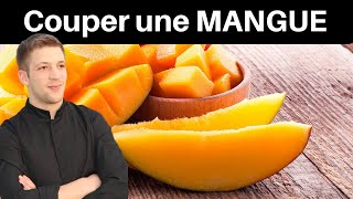 Comment éplucher et découper une MANGUE [upl. by Ethelin]