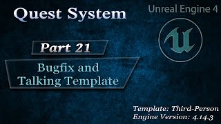 Eng Complex Quest System Implementing the Talking Template 21 [upl. by Adelina905]