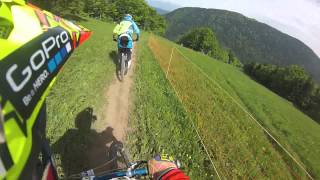 GoPro HD  season is opening  col de Larzelier MIB [upl. by Elacim]