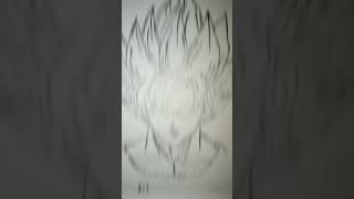 Pancil drawing Goku sketch art HD [upl. by Ailyt]