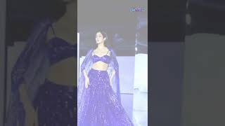 Janhvi Kapoor Slays The Ramp Walk In A Gorgeous Blue Dress  Janhvi Kapoor Hot  shorts viral [upl. by Eceinej]