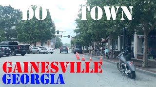 Gainesville  Georgia  Downtown Drive [upl. by Mathre88]