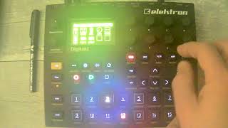 Digitakt Random Effects amp Trigless Trigs  Miss Froys Inferior Webcam Videos [upl. by Quintilla]