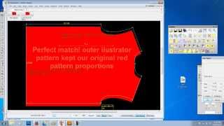 Adobe illustrator how to convert Gerber Accumark patterns to adobe illustrator format [upl. by Northway]