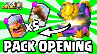 Clash Royale  Pack OPENING de FOU  Prochain OBJECTIF Coffre tournoi 15 000 cartes [upl. by Sucramej]