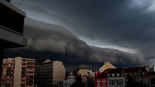 Arrivée et passage dun Arcus sur Pau le 15042019 TimeLapse [upl. by Squires]