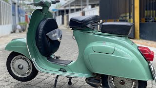 Vespa PTS 100 tahun 1979 Lengkap Pajak On [upl. by Anatsirhc970]