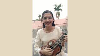 Bhindesi tara Chandrabindu  Ukulele cover by Sritama Banerjee [upl. by Witt931]