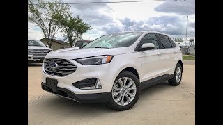 2019 Ford Edge Walkaround  Features [upl. by Chesna]