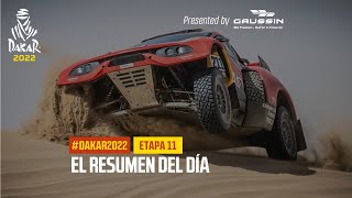 El resumen del día presentado por Gaussin  Etapa 11  Dakar2022 [upl. by Yeclehc]