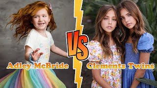 Adley McBride VS Clements Twins Transformation 👑 New Stars From Baby To 2024 [upl. by Shannon691]