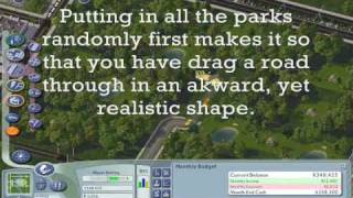 Simcity 4 Tutorial  All About Parks [upl. by Brant]