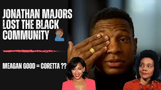 Jonathan Majors LOST the Black Community Good Morning America Interview BACKFIRED [upl. by Jephthah930]