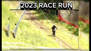 Poiana Brasov Romania 2023 Balkan Downhill Championships DH Race Run [upl. by Avelin]