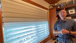 The NEW Hunter Douglas Silhouette Halo with DuoLIte Complete Coverage Including Installation [upl. by Velda211]