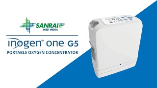 Inogen One G5 Portable Oxygen Concentrator  Unboxing amp Demo  Sanrai Shop [upl. by Toomay]