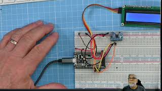 Esp32 mat micropython  Deel 6  Gy511 mat MPU6050 [upl. by Aiker]