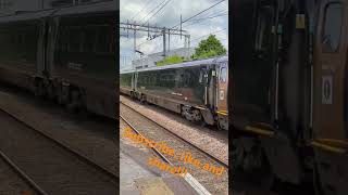 Mega DVT horn passing Chelford filmed with bebingtontrainspotter07 [upl. by Ainattirb]