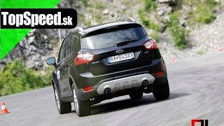 Test Ford Kuga 25T Titanium X TopSpeedsk [upl. by Aicirtel]