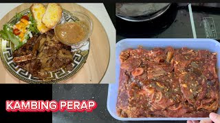 Resepi Kambing Perap Express [upl. by Nimesay]