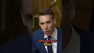 josh hawley  should we dismantle the agency and replace it with ai [upl. by Bayless]