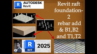 Revit rebar color raft foundation  Raft foundation revit  PRAS Civil Tech Tamil  Revit civil [upl. by Ramma]