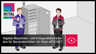 Digitale Maschinen und Anlagendokumentation für Servicetechniker mit Rittal ePOCKET [upl. by Silevi]