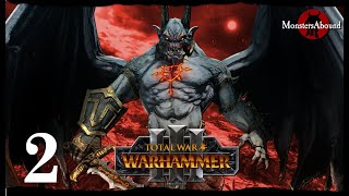 Total War Warhammer 3  Daemon Prince Preview 2 [upl. by Nazario]