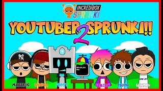 ATUN KEMBALI MEMBUAT KARAKTER YOUTUBER DI SPRUNKI EPISODE 2  Feat sapipurba [upl. by Edniya787]