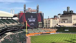 Detroit Tigers Starting Lineup VS Washington Nationals 61224 [upl. by Aloap650]