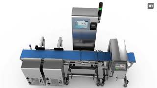 MULTIVAC I 211 Checkweigher and Metal Detector [upl. by Dewain]