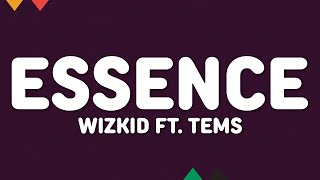 Wizkid  Essence Lyrics ft Tems [upl. by Loginov]