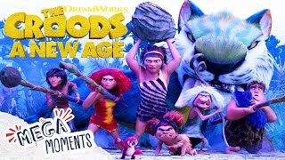 Discovering A New World 🦥  The Croods New Age  Extended Preview  Movie Moments  Mega Moments [upl. by Sharman]