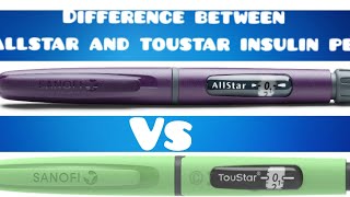 Difference Between ALLSTAR and TOUSTAR Insulin Pen Hindi  Know How to Refill Lantus amp Toujeo [upl. by Eads141]