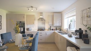 Miller Homes Riverwood Show home Tour  Kedleston Grange Derby East Midlands [upl. by Naerad]