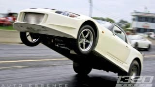 TX2K12  8 Second 2JZ S2000 Giant Wheelie [upl. by Ahsinej]