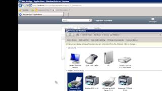 Citrix XenApp CCA 65 Lesson 17 Printing [upl. by Kampmann418]