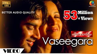 Vaseegara Official Video  Full HD  Minnale  Harris Jayaraj  Madhavan  Gautham V Menon [upl. by Herrington185]