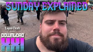 Download Festival 2024 Sunday Vlog Explained [upl. by Mirilla127]