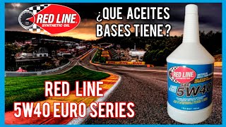 Red Line 5w40 Euro Series Prueba de viscosidad con viscosimetro capilar a 26° [upl. by Etac943]