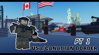 usacanadian border roblox Brookhaven [upl. by Bedell]