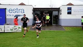 Ingresso in campo  Cavalieri vs Capitolina  SS 20212022 Cavalieri Union Rugby [upl. by Nelyag]