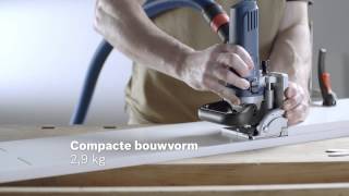 Bosch Lamellendeuvelfrees GFF 22 A Professional [upl. by Eahsal173]